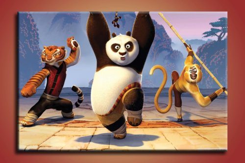 obraz kung Fu panda 1